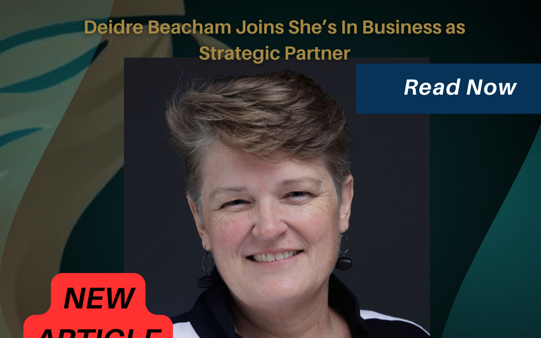 Headshot of Deidre Beacham n a significant women’s business university expansion, She’s In Business Global CIC, the UK’s premier women-led business education platform, announces the high-profile appointment of Deidre Beacham as Strategic Partner.